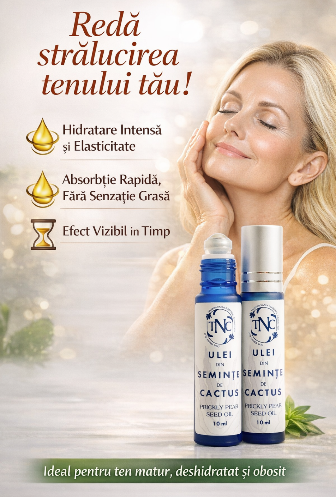 Ulei seminte cactus, roll on
