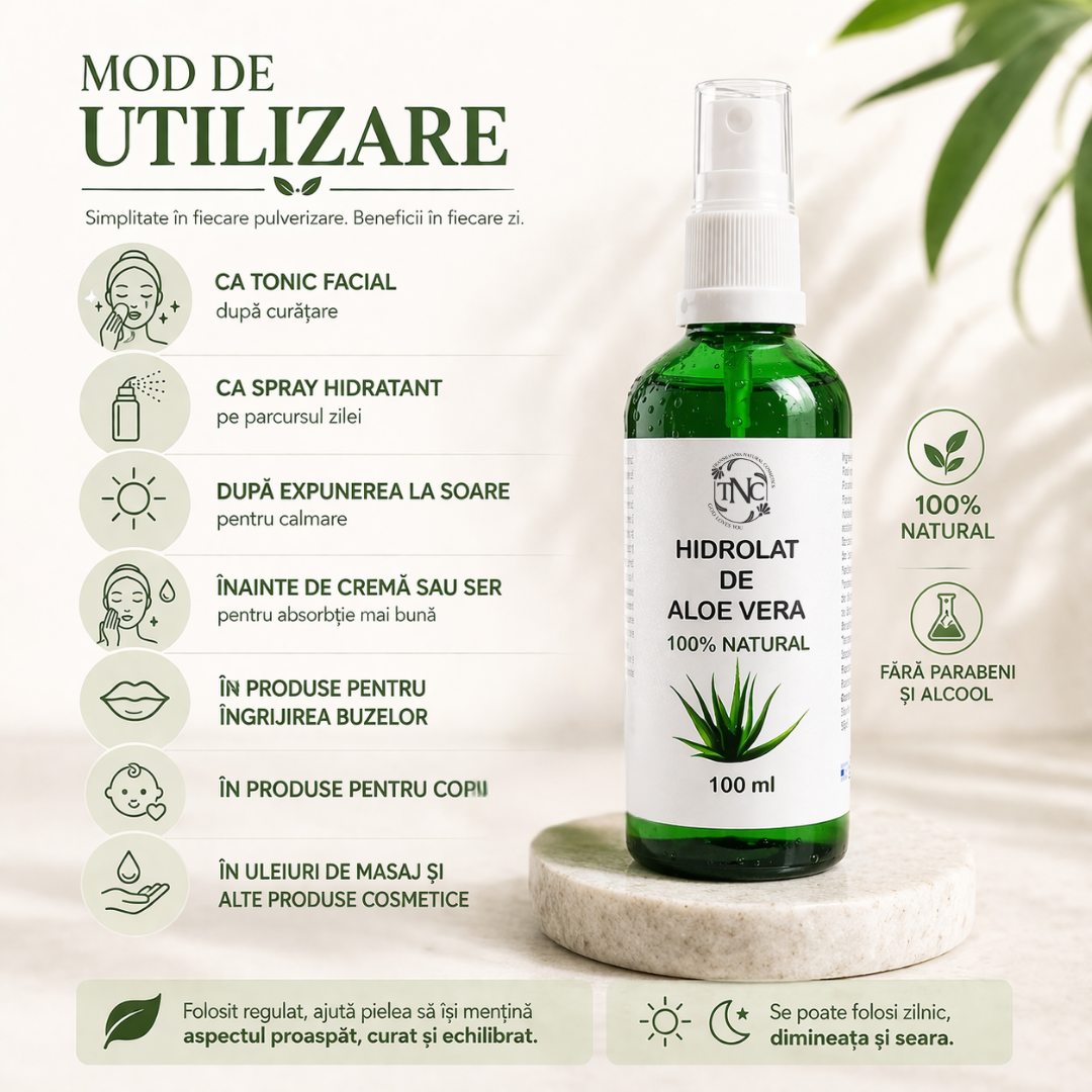 hidrolat de aloe vera